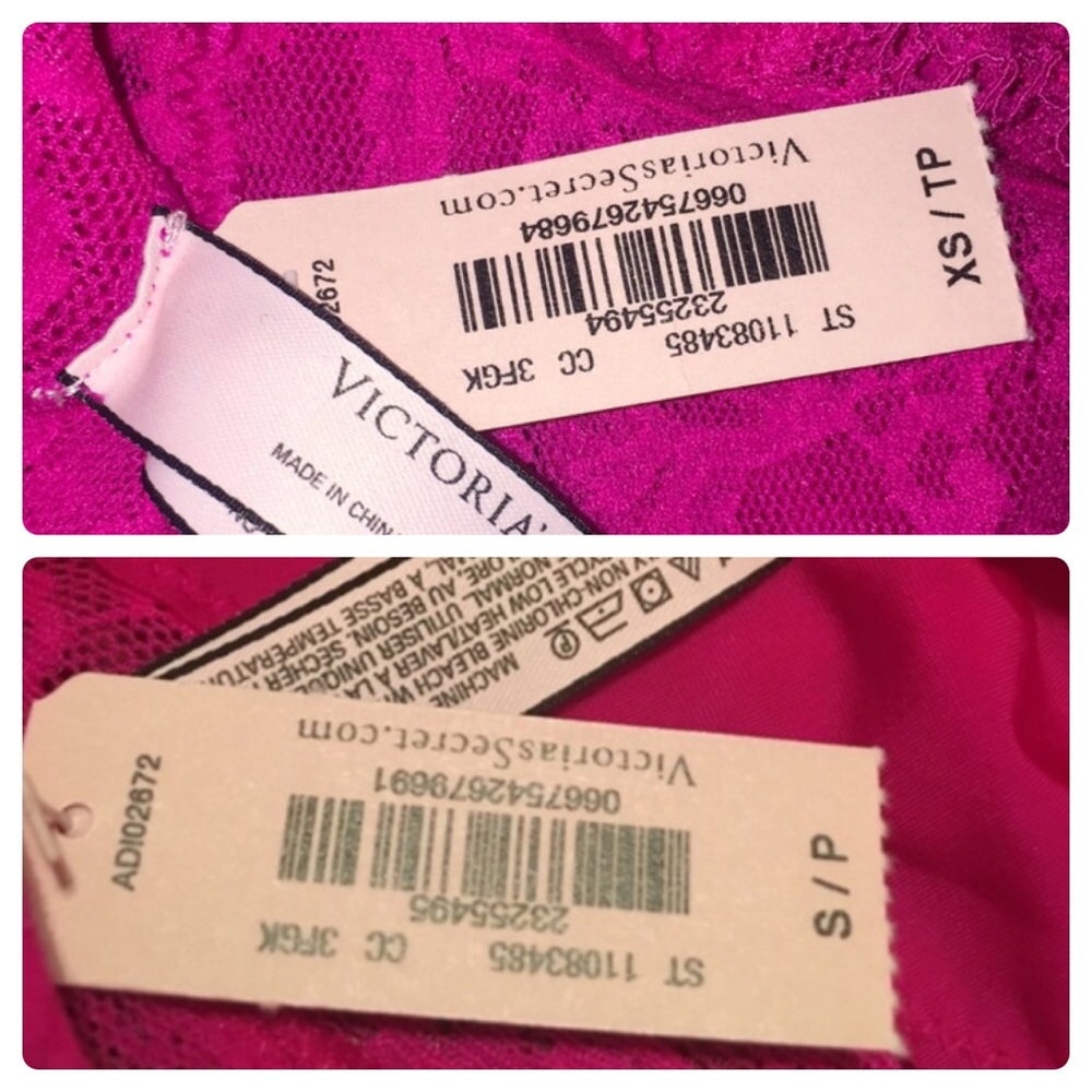 LAST TWO!! New VS Floral Lace Racerback Bralette - Picture 7 of 8